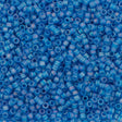 Miyuki Delica Seed Bead 11/0 Matte Transparent Capri AB 2-inch Tube DB862