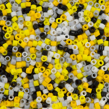 Miyuki Delica Seed Bead 11/0 Mix Lemon Pepper 2-inch Tube (9006)