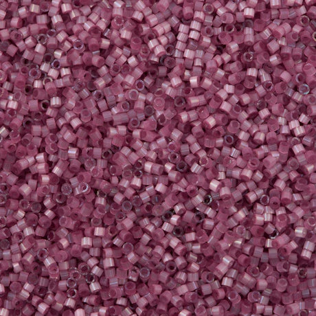 25g Miyuki Delica Seed Bead 11/0 Dyed Orchid Silk Satin DB1806