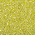 25g Miyuki Delica Seed Bead 11/0 Silk Inside Dyed Citron AB DB1873