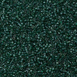 25g Miyuki Delica Seed Bead 11/0 Transparent Emerald Luster DB1894