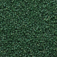 25g Miyuki Delica Seed Bead 11/0 Matte Opaque Glazed Turtle Green AB DB2311