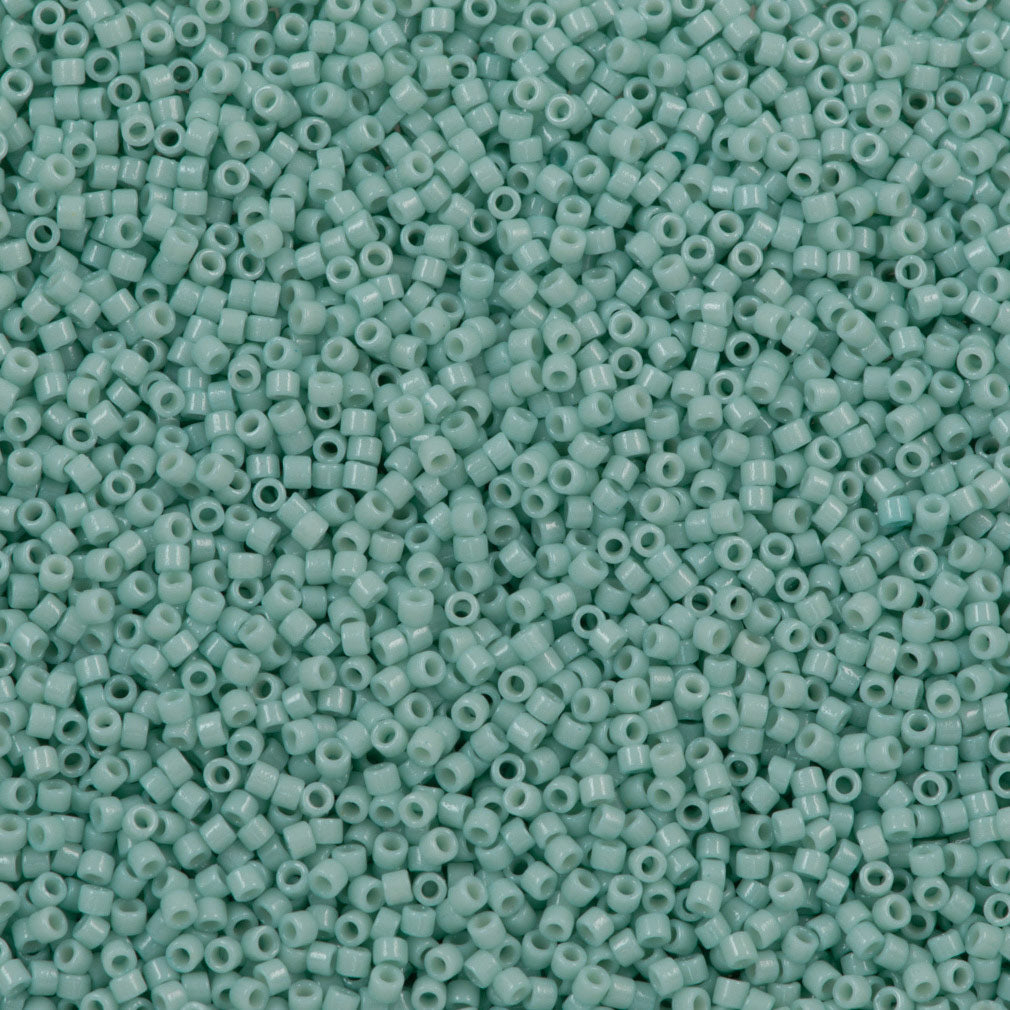 Miyuki Delica Seed Bead 11/0 Duracoat Opaque Dyed Ocean Spray 2-inch Tube DB2356