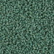 Miyuki Delica Seed Bead 11/0 Matte Opaque Sea Foam Glazed  Luster 2-inch Tube DB374