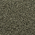 25g Miyuki Delica Seed Bead 11/0 Galvanized Matte Aloe DB1170