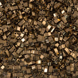 Miyuki Half Tila Seed Bead Metallic Dark Bronze 7.5g Tube (457)