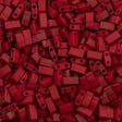 Miyuki Half Tila Seed Bead Matte Brick Red (2040)