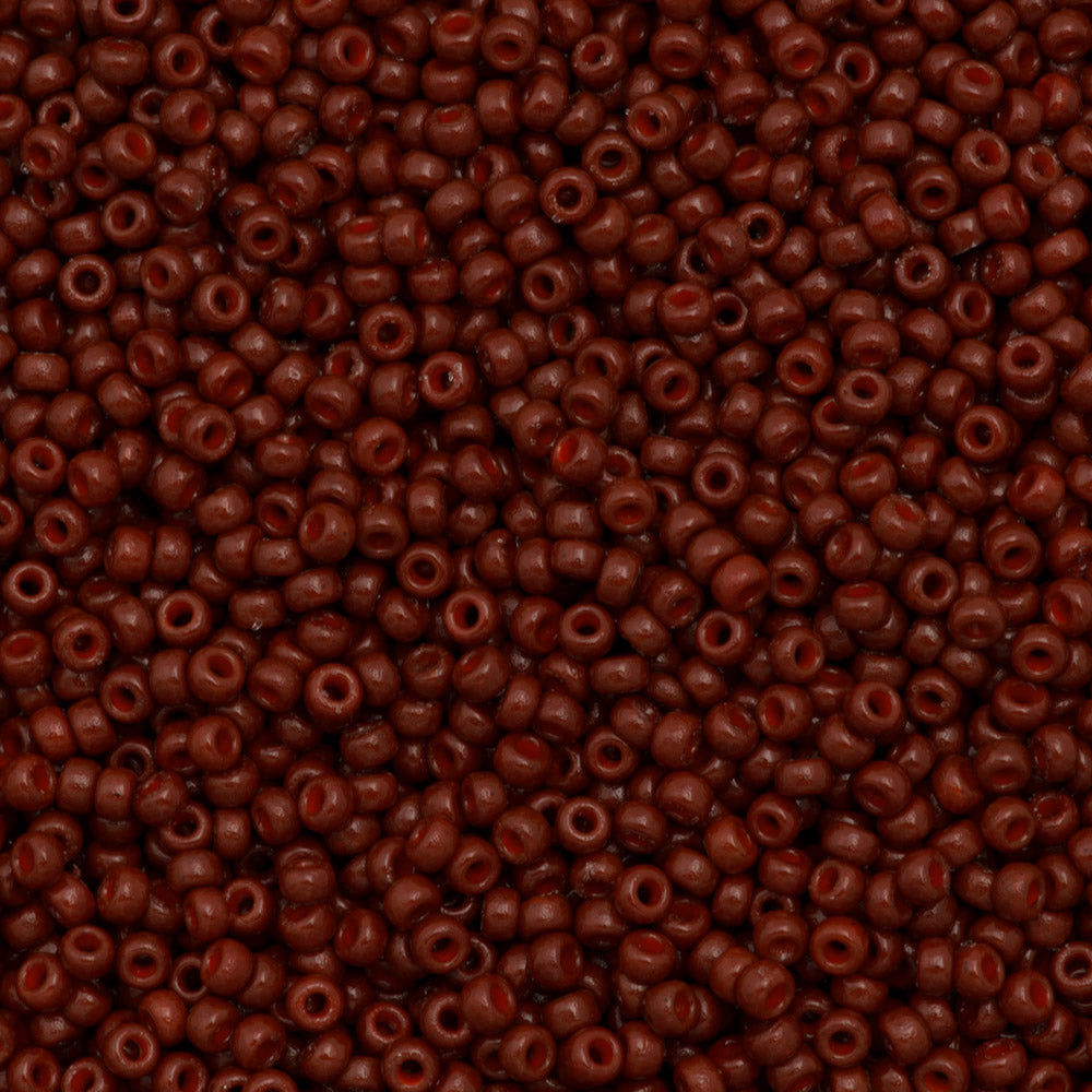 Miyuki Round Seed Bead 11/0 Duracoat Opaque Maroon (4470)