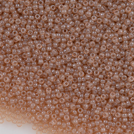 50g Miyuki Round Seed Bead 11/0 Jasmine Translucent (2370)