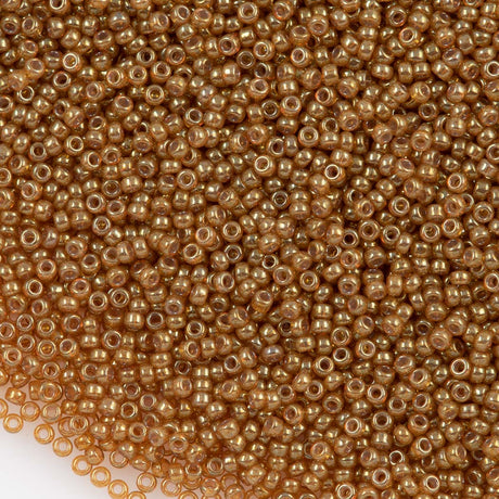 50g Miyuki Round Seed Bead 11/0 Spice Translucent (2372)