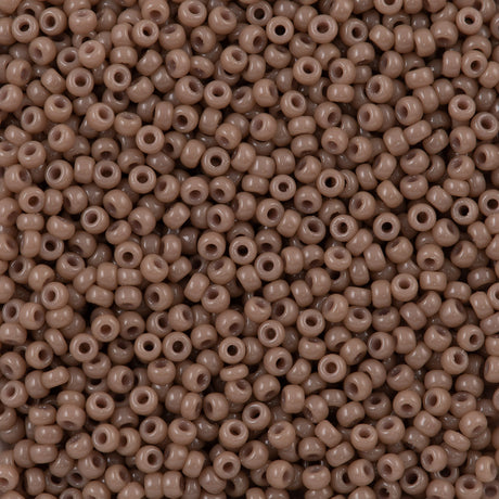 Miyuki Round Seed Bead 11/0 Duracoat Opaque Beige (4455)