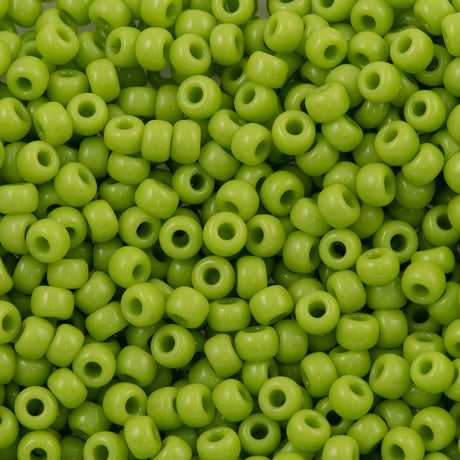 Miyuki Round Seed Bead 6/0 Opaque Chartreuse (416)