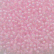 Miyuki Round Seed Bead 8/0 Inside Color Lined Pink AB (272)