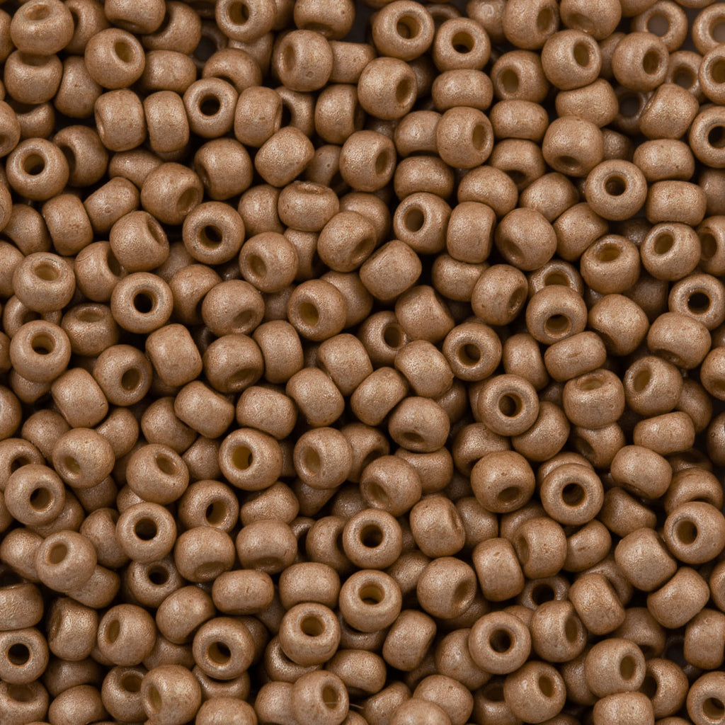 Miyuki Matte Metallic 8/0 Seed Beads - choose color