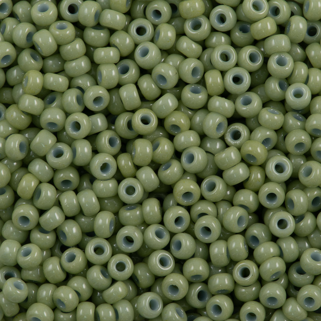 Miyuki Round Seed Bead 8/0 Duracoat Dyed Opaque Fennel (4473)