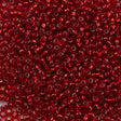 Miyuki Round Seed Bead 11/0 Silver Lined Ruby (11)