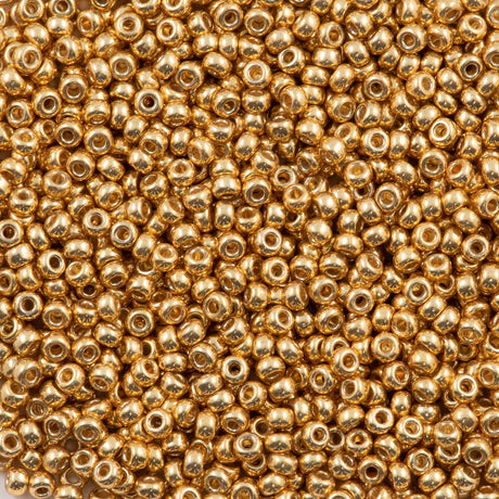 Miyuki Round Seed Bead 11/0 Duracoat Galvanized Gold (4202)