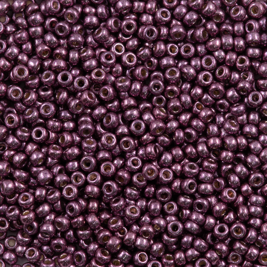 Miyuki Round Seed Bead 11/0 Duracoat Galvanized Eggplant (4220)