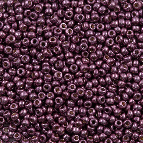 Miyuki Round Seed Bead 11/0 Duracoat Galvanized Eggplant (4220)