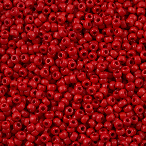 3mm Seed Beads 40g , Dark Red Transparent Seed Beads, Glass Seed Beads  Transparent Red Color Rocailles, B330 