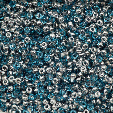 Miyuki Unions Round Seed Bead 11/0 Aqua Labrador 24g Tube (00148LAB)