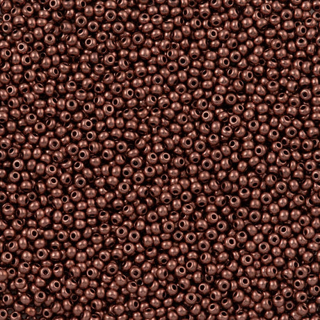 Czech Seed Bead 11/0 Metallic Bronze Copper (01780)