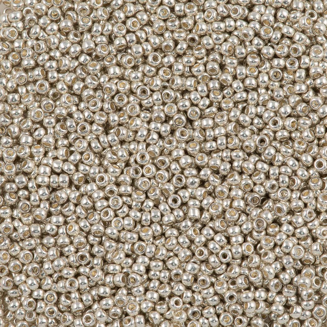 Czech Seed Bead 11/0 Dark Topaz Silver Lined 2-inch Tube (17140)