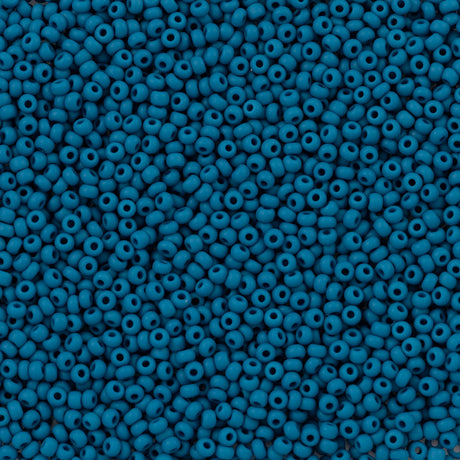 Czech Seed Bead 11/0 Opaque Denim 2-inch Tube (33220)