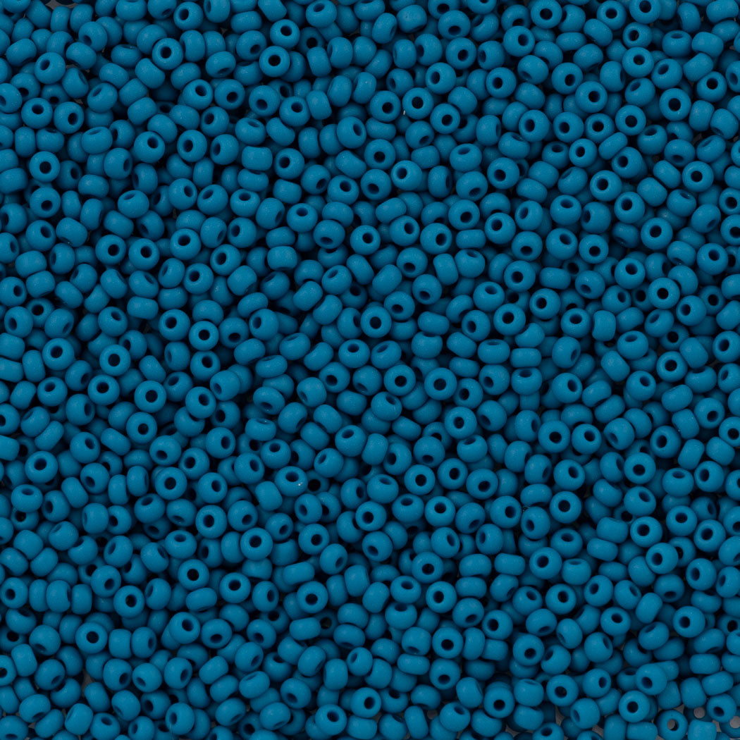 Czech Seed Bead 11/0 Opaque Denim Matte 50g (33220M)