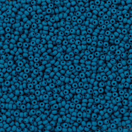 Czech Seed Bead 11/0 Opaque Denim Matte 50g (33220M)