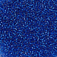 Czech Seed Bead 11/0 Opaque Denim Matte 2-inch Tube (33220M)