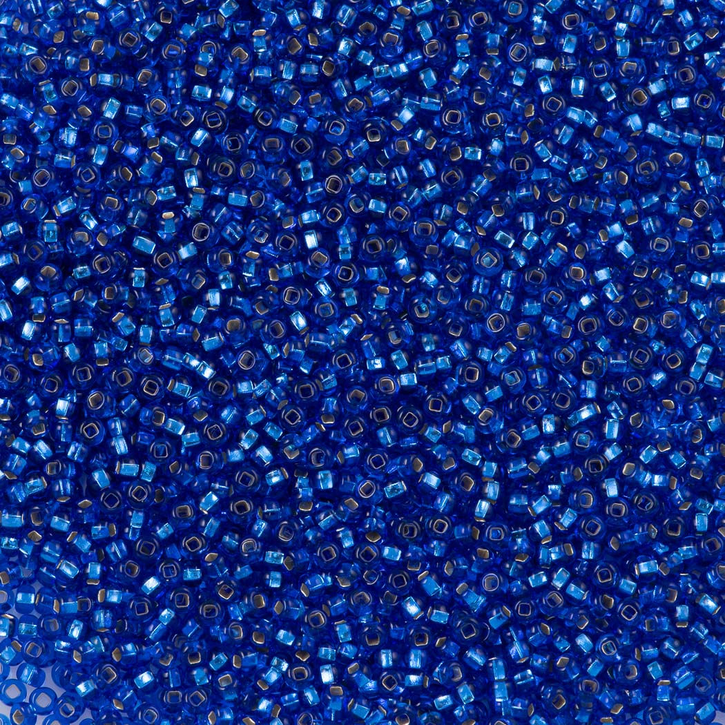 Czech Seed Bead 11/0 Opaque Denim Matte 2-inch Tube (33220M)