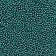 Czech Seed Bead 11/0 Dark Green Opaque Luster (58240)