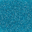 Czech Seed Bead 11/0 Light Aqua Silver Lined 2-inch Tube (67000)