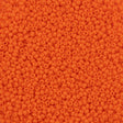 Czech Seed Bead 11/0 Opaque Light Orange 2-inch Tube (93110)