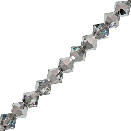 31 Preciosa Crystal Bicone Bead 4mm Crystal Light Vitrail (00030VL)