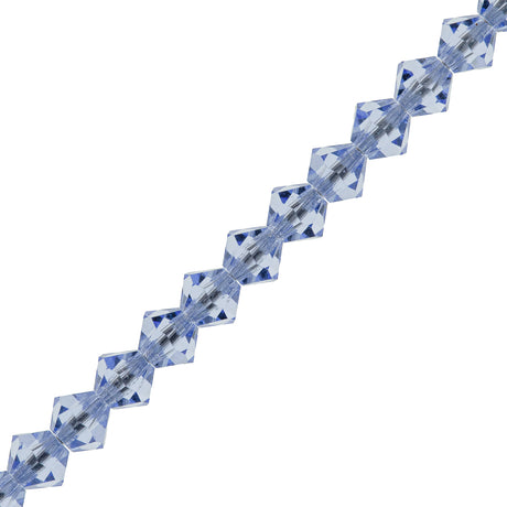 31 Preciosa Crystal Bicone Bead 4mm Light Sapphire (30020)