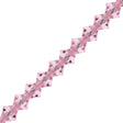 144 Preciosa Crystal 4mm Bicone Bead Pink Sapphire (70220)