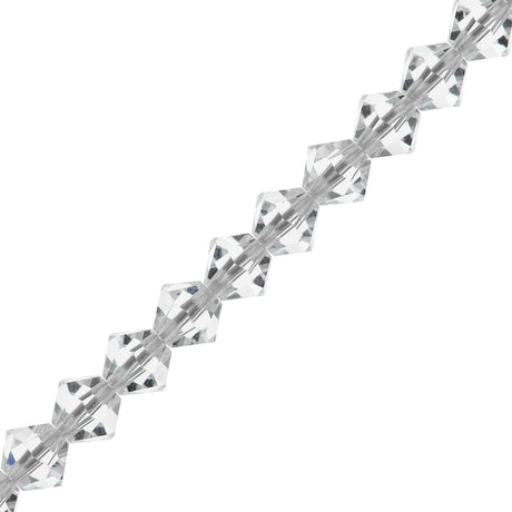 31 Preciosa Crystal Bicone Bead 4mm Crystal (00030)