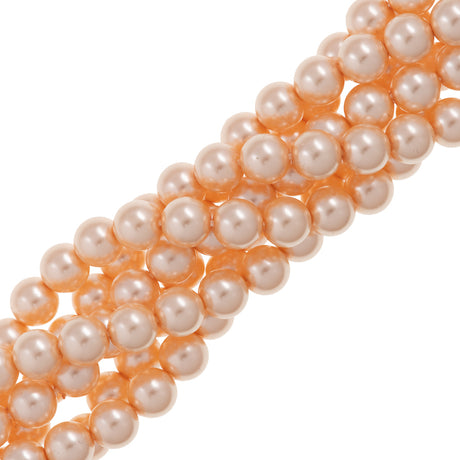 31 Preciosa Maxima 4mm Round Pearl Peach (79000)