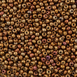 Czech Seed Bead 6/0 Gold Rainbow 20g Tube (01610)