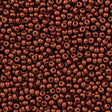 Czech Seed Bead 6/0 Bronze Fire Red 50g (01750)