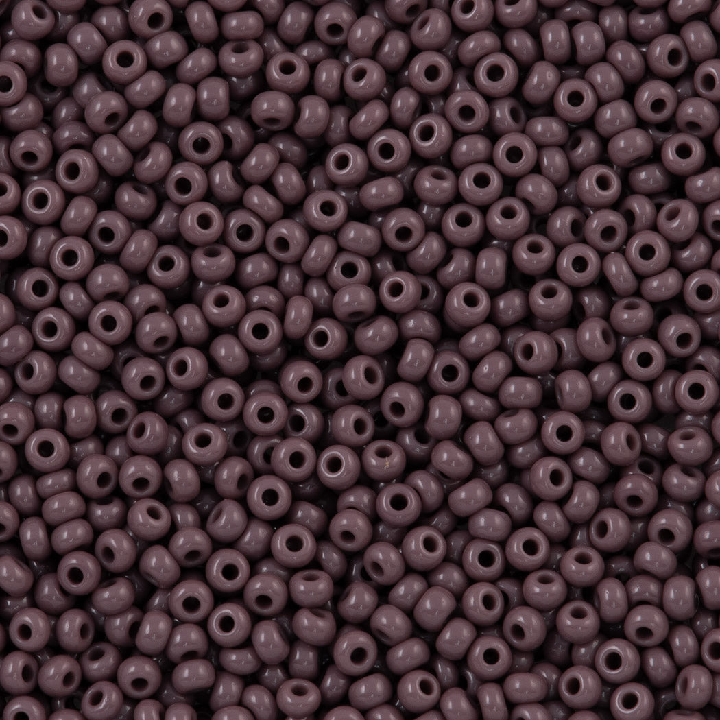 Czech Seed Bead 6/0 Opaque Purple 50g (23040)