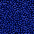 Czech Seed Bead 6/0 Sapphire AB 2-inch Tube (31050)