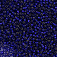 Czech Seed Bead 6/0 Sapphire Silver Lined 2-inch Tube (37050)