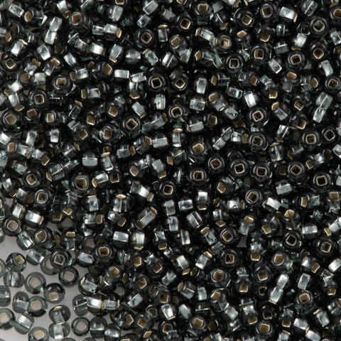 Etched Czech 8/0 Seed Beads - 10 Grams - 8CZ00030-27080 - Crystal Etched  Labrador