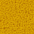 Czech Seed Bead 6/0 Yellow Opaque 2-inch Tube (83110)