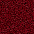 Czech Seed Bead 6/0 Red Matte 2-inch Tube (93190M)