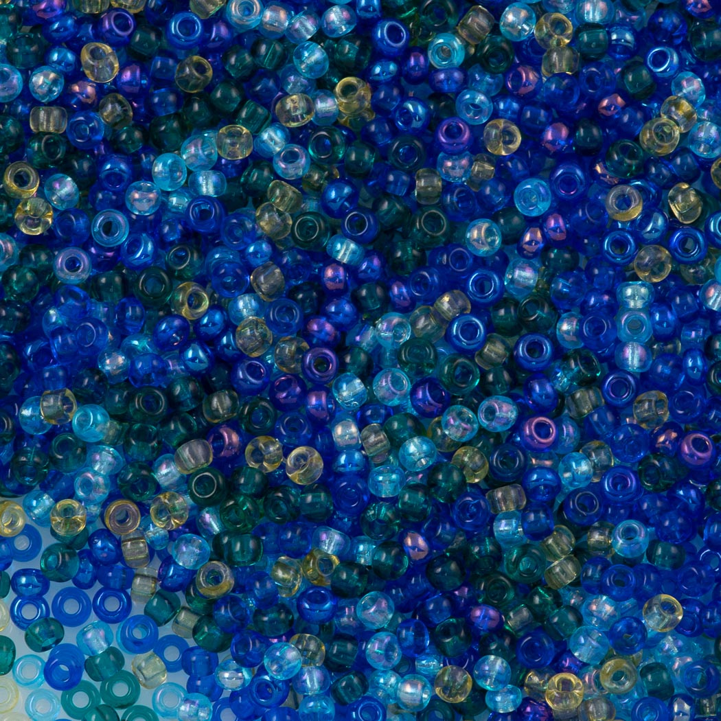 Czech Seed Bead 6/0 Mix Lagoon 50g (MIX06)