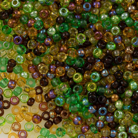 Czech Seed Bead 6/0 Mix Earth Tone 50g (MIX07)